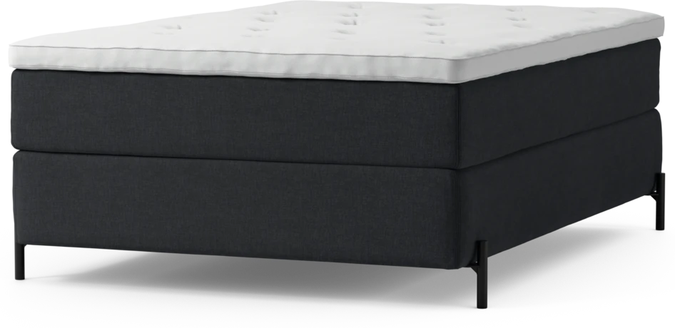 Delux Dream - Kontinentalsäng, enkelsäng 140 cm med bäddmadrass och sängben