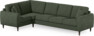 Eden - Hörnsoffa, 1+3-sits - Grön