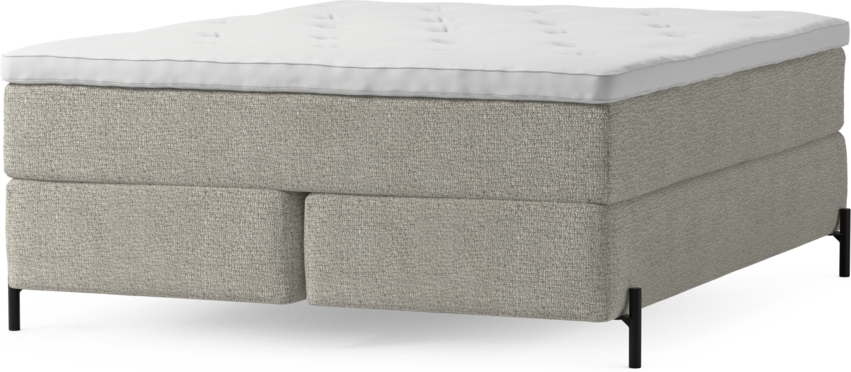 Delux Dream - Kontinentalsäng, dubbelsäng med bäddmadrass och sängben