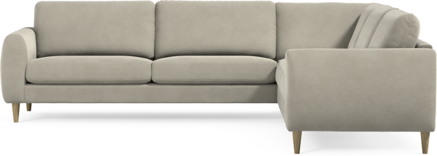 Bridge - Hörnsoffa, 3+2-sits - Brun