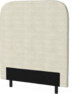 New York slät - Sänggavel, 90-210 cm - Beige