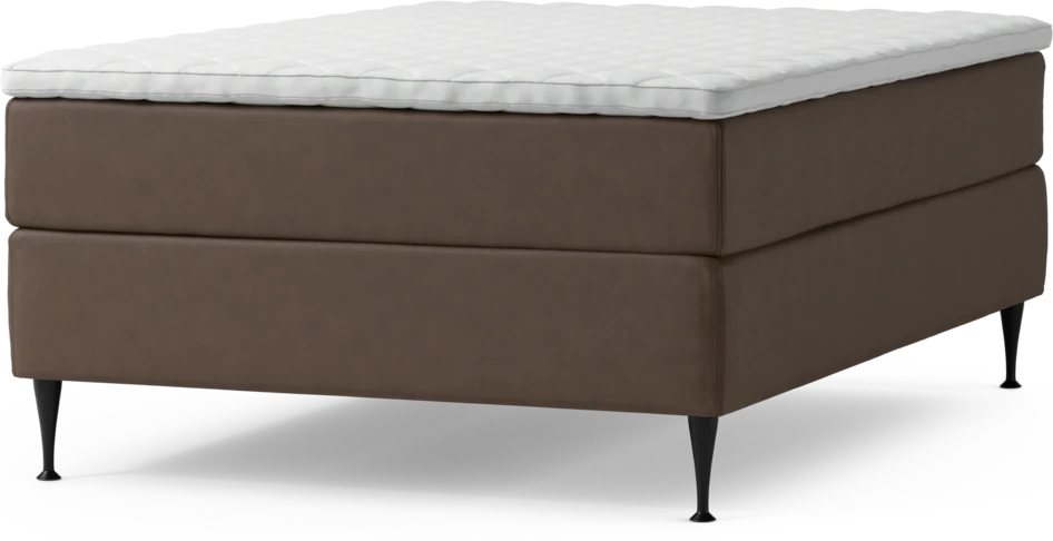 Delux Dream - Kontinentalsäng, enkelsäng 140 cm med bäddmadrass och sängben