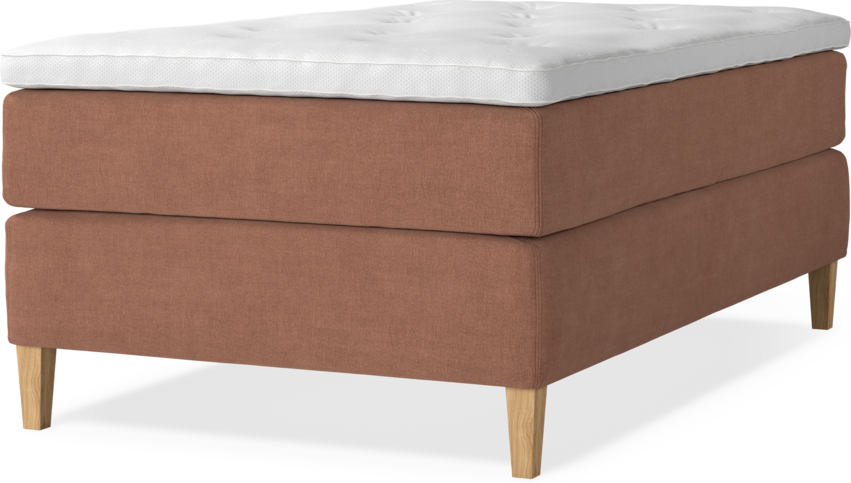 Delux Exclusive - Kontinentalsäng, enkelsäng 120 cm med bäddmadrass