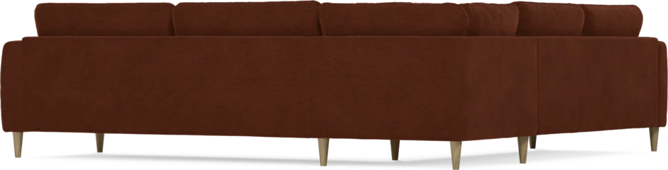 Bridge - Hörnsoffa, 2+3-sits - Orange