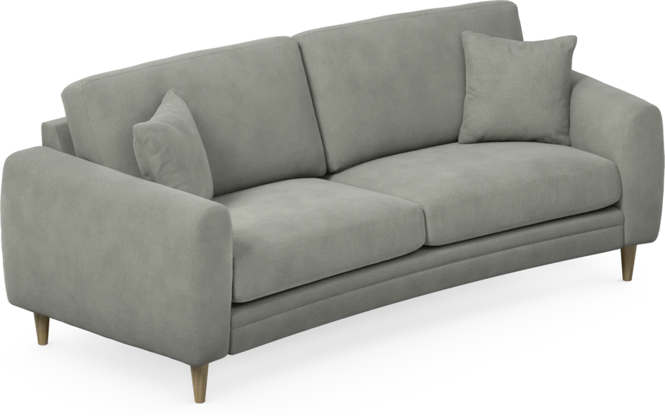 Eden - 2,5-sits soffa svängd - Grå