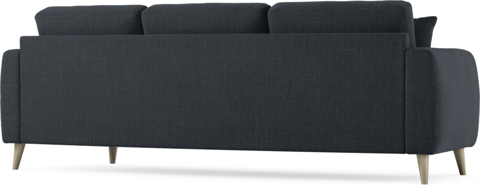 Eden - 3-sits soffa svängd - Blå