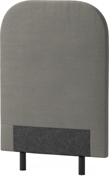 Delux Rundad - Sänggavel, 90-210 cm - Grå