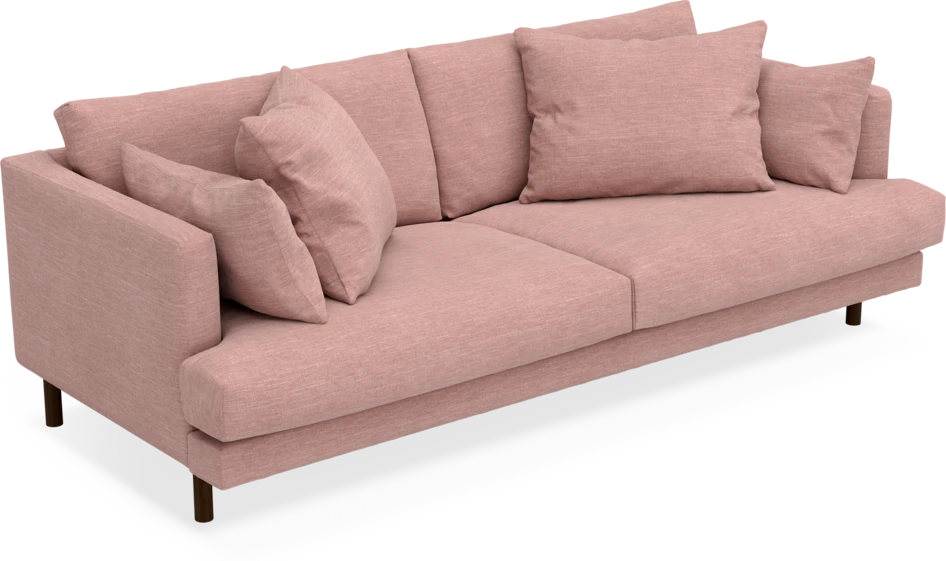 Harper - 3-sits soffa - Rosa