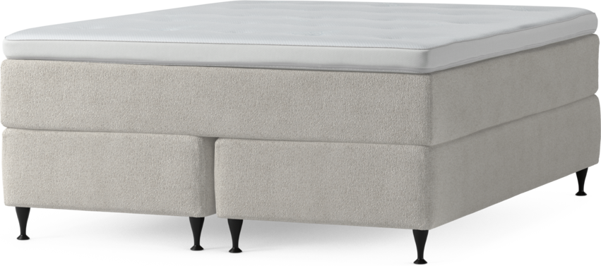 Delux Dream - Kontinentalsäng, dubbelsäng med bäddmadrass och sängben