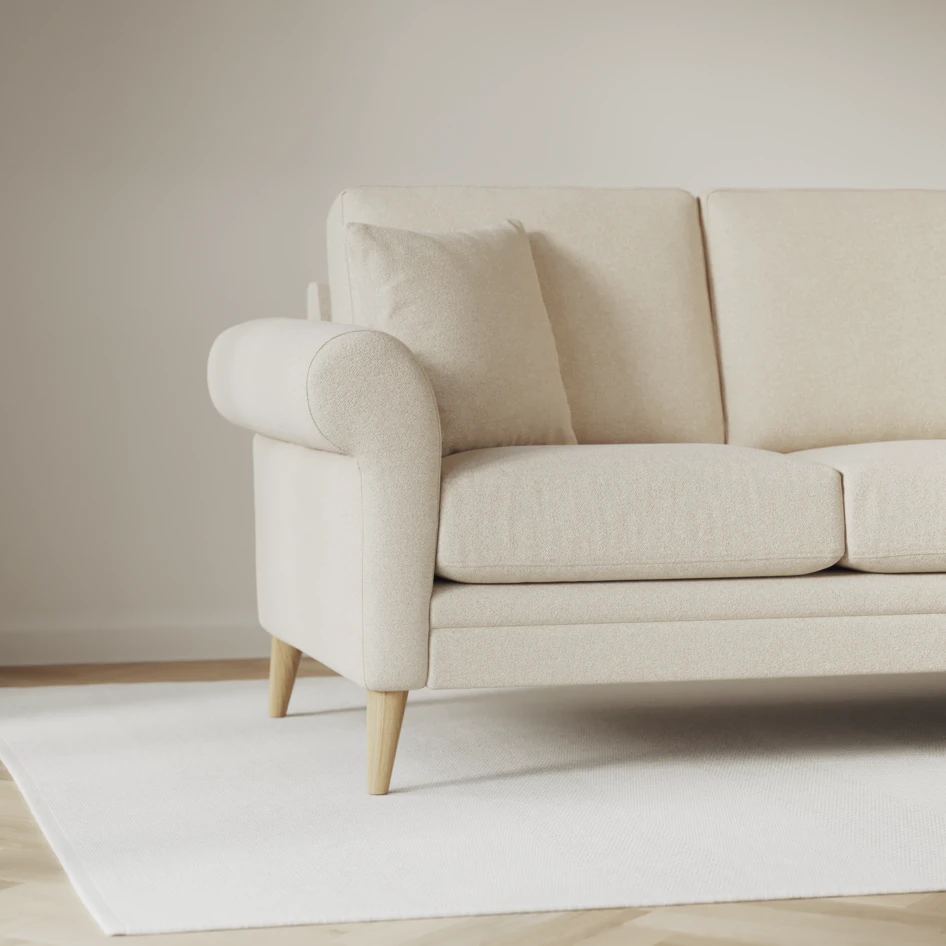 Eden - Hörnsoffa, 3+3-sits - Beige