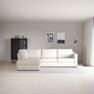 Friday - 2,5-sits soffa med divan vänster - Vit