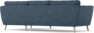 Madison Lux - 2-sits soffa med schäslong höger - Blå