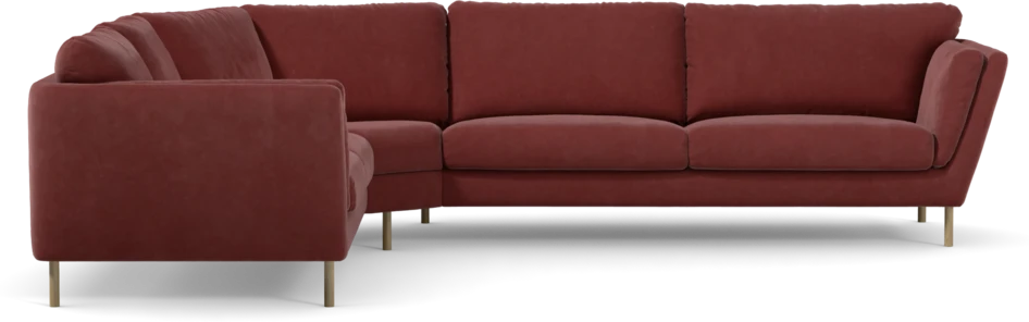 Madison Lux - Hörnsoffa 2+3-sits, hörn 2 - Rosa