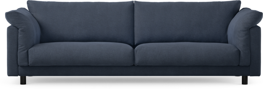Cherrie - 4-sits soffa, fast klädsel - Blå