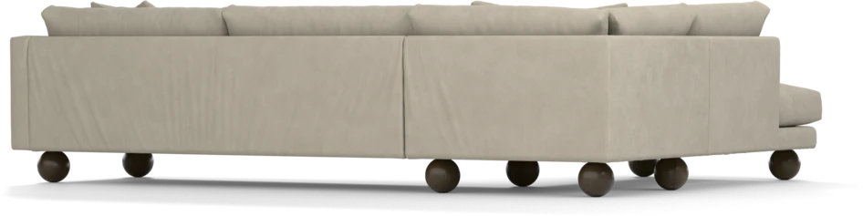 Harper - 3-sits soffa med divan vänster - Beige