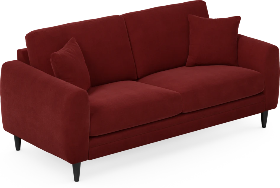 Eden - 2,5-sits soffa - Röd