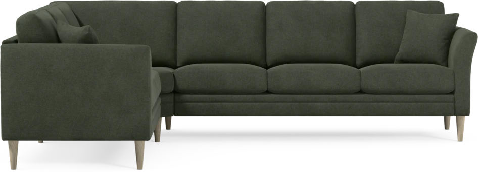 Eden - Hörnsoffa, 2+3-sits - Grön