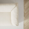 Cherrie - 3-sits soffa med kappa - Vit
