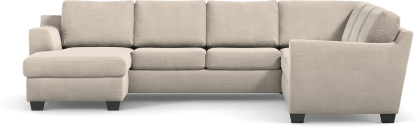 Friday - Hörnsoffa, 3+2-sits med schäslong vänster - Beige