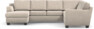Friday - Hörnsoffa, 3+2-sits med schäslong vänster - Beige