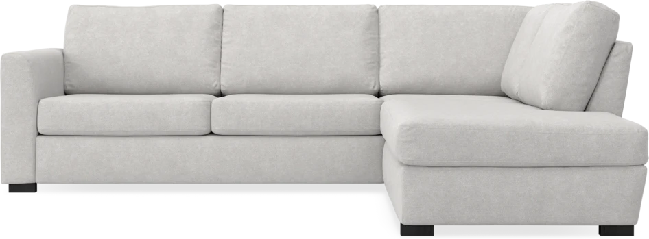 Friday - 2,5-sits soffa med divan höger - Grå