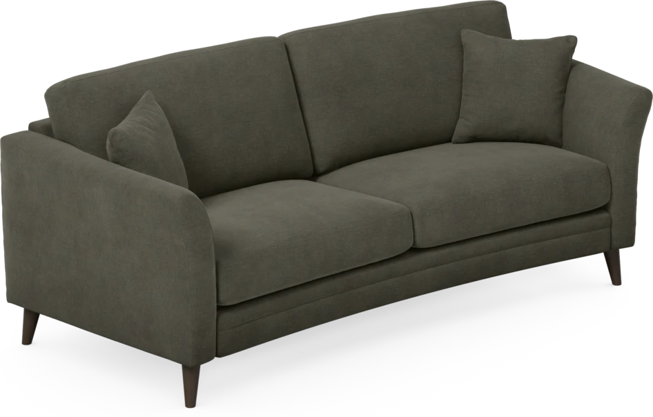 Eden - 2,5-sits soffa svängd - Grå