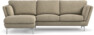 Madison Lux - 2-sits soffa med schäslong vänster - Beige