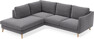 Madison - 2-sits soffa med divan vänster - Grå