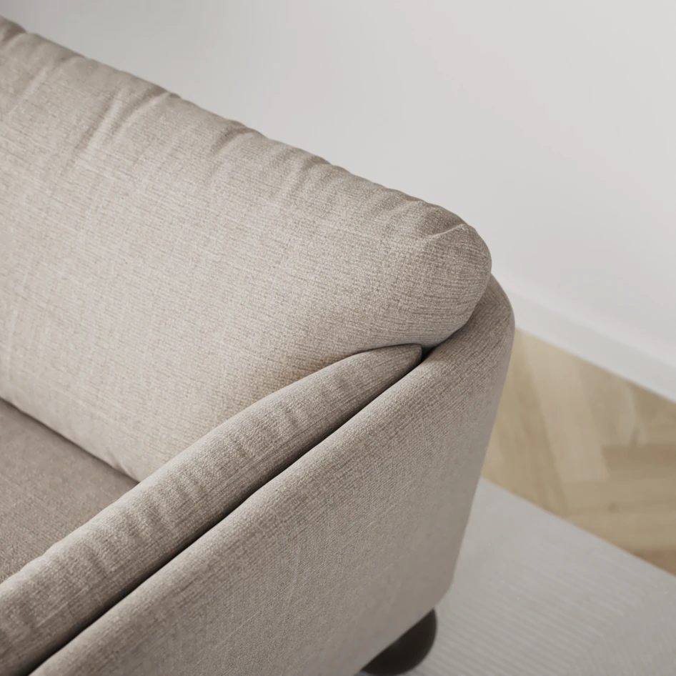 Madison Lux - 2-sits soffa med divan vänster och schäslong höger - Beige