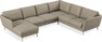 Madison Lux - Hörnsoffa med schäslong vänster - Beige