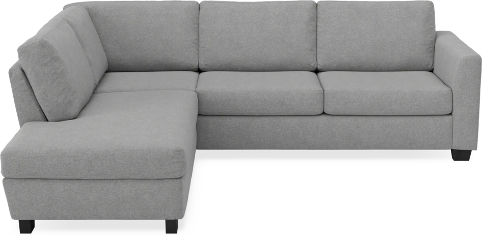 Friday - 2,5-sits soffa med divan vänster - Grå