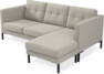 Rio - 3-sits soffa med schäslong höger - Beige