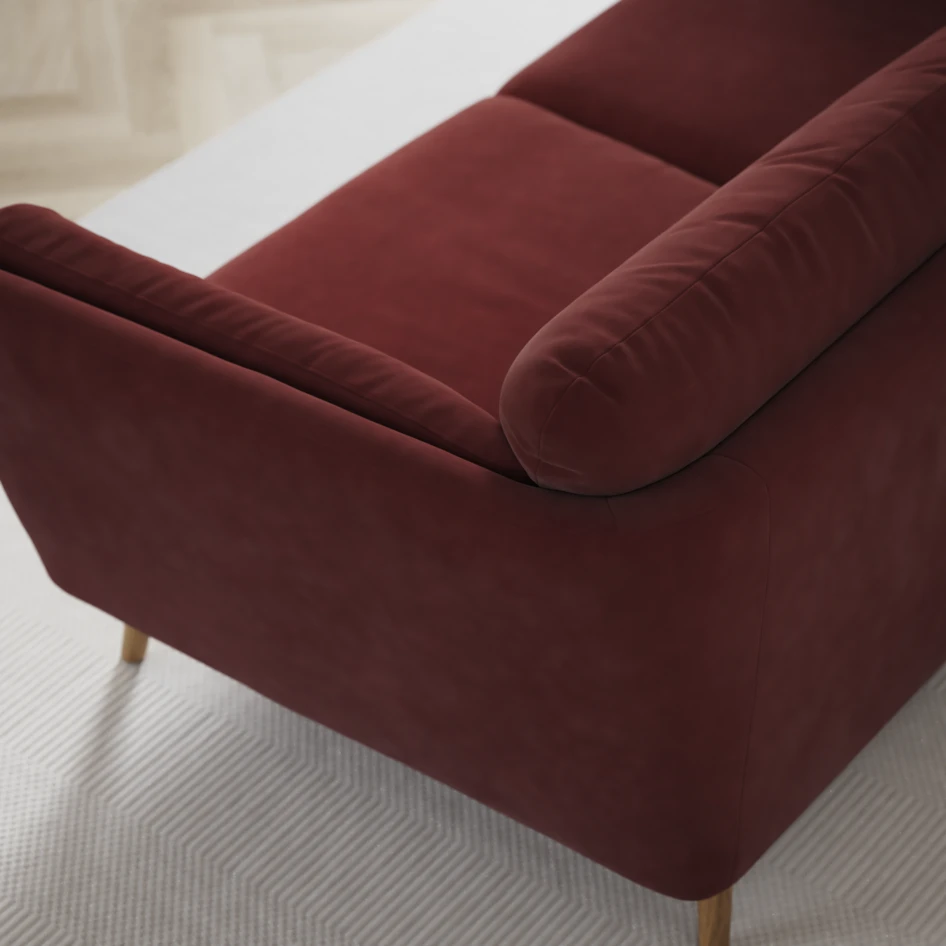 Madison Lux - Hörnsoffa 2+3-sits, hörn 2 - Rosa