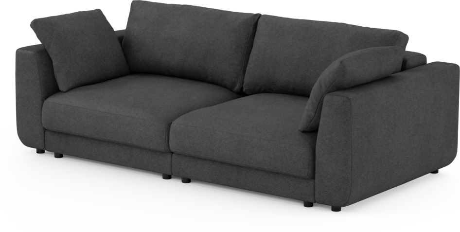 Amie - Bäddsoffa 3-sits - Svart