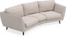 Madison - 3-sits soffa svängd, 70 cm - Beige