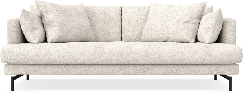 Harper - 3-sits soffa, hel dyna - Beige