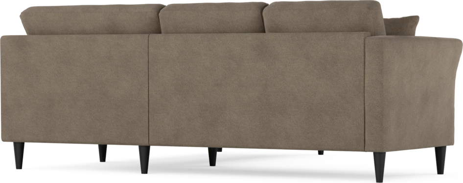 Eden - Hörnsoffa, 2+2-sits - Brun