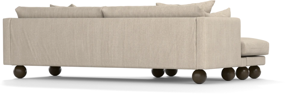 Harper - 4-sits med schäslong XL vänster - Beige