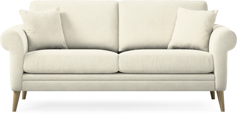 Eden - 2,5-sits soffa - Vit