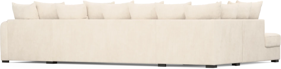 Town - 3-sits soffa med divan vänster och schäslong höger - Vit