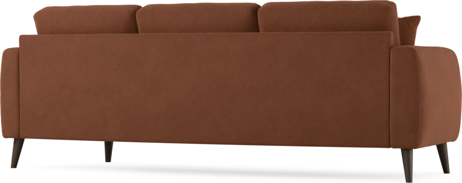 Eden - 3-sits soffa svängd - Orange