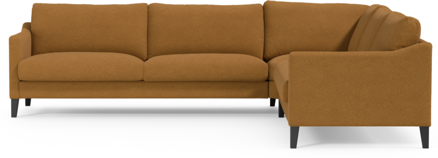 Winston - Hörnsoffa, 3+2-sits - Gul