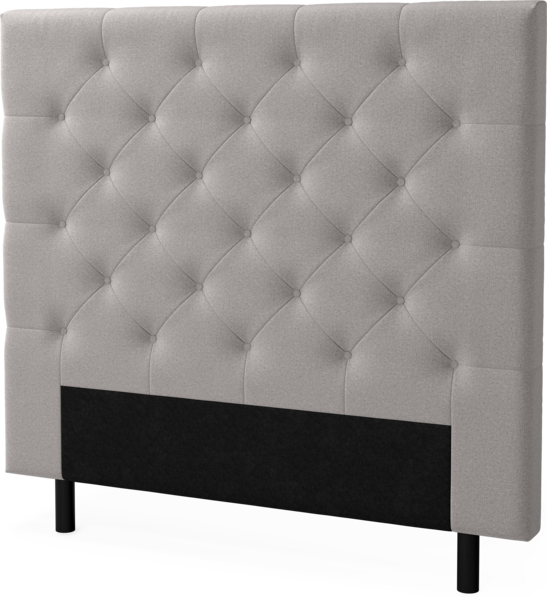 Delux Pikerad - Sänggavel, 90-210 cm - Grå