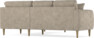 Eden - Hörnsoffa, 2+2-sits - Beige