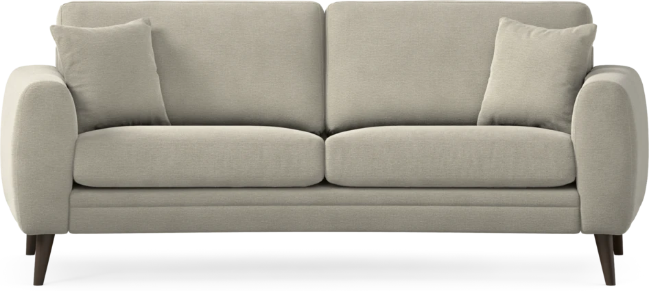Eden - 2,5-sits soffa svängd - Brun