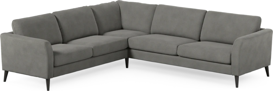 Bridge - Hörnsoffa, 2+3-sits - Grå