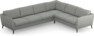 County - Hörnsoffa, 3+2-sits - Grå