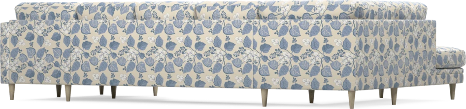 Eden - 3-sits soffa med divan vänster och schäslong höger - Flerfärgad