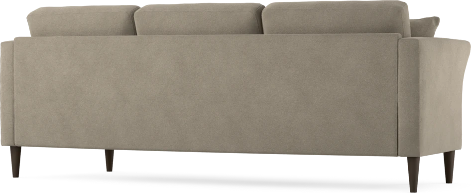 Eden - 3-sits soffa svängd - Beige