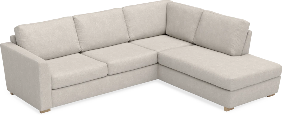 Friday - 2,5-sits soffa med divan höger - Grå